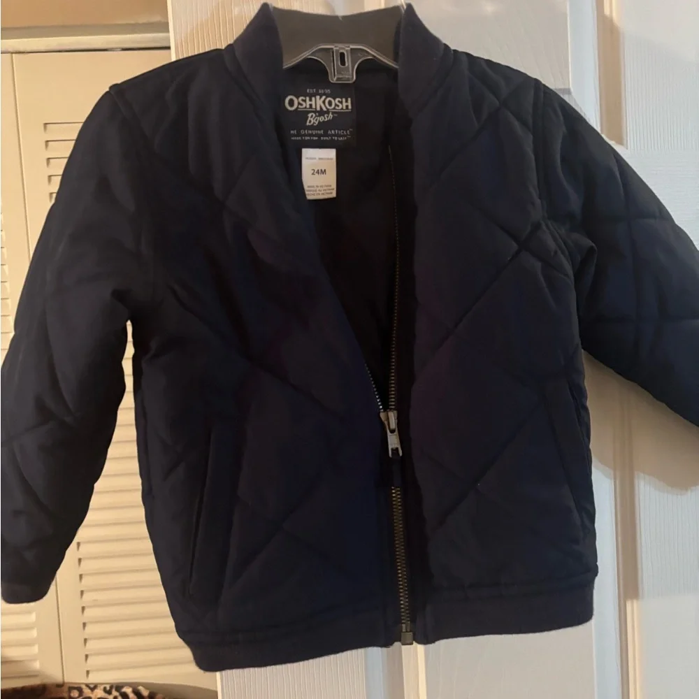 OshKosh B'gosh Quilted Navy Puffer Jacket